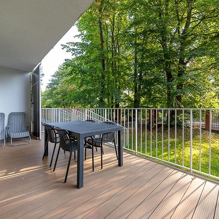 Apartamentyprzymorzu 010 Z Basenem Tarasem I Ogrodkiem Колобжег Экстерьер фото