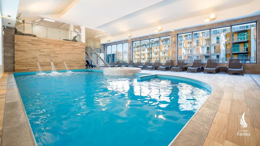 Apartamentyprzymorzu 010 Z Basenem Tarasem I Ogrodkiem Колобжег Экстерьер фото