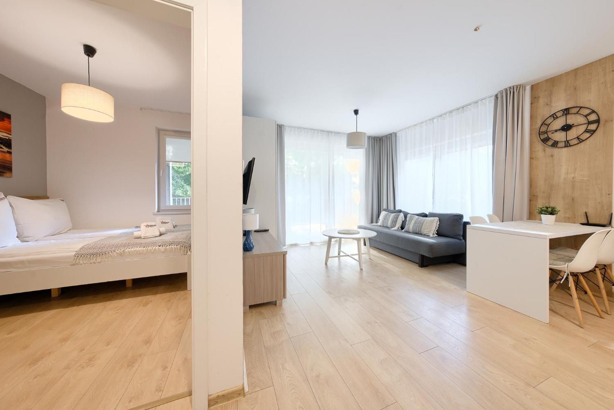 Apartamentyprzymorzu 010 Z Basenem Tarasem I Ogrodkiem Колобжег Экстерьер фото